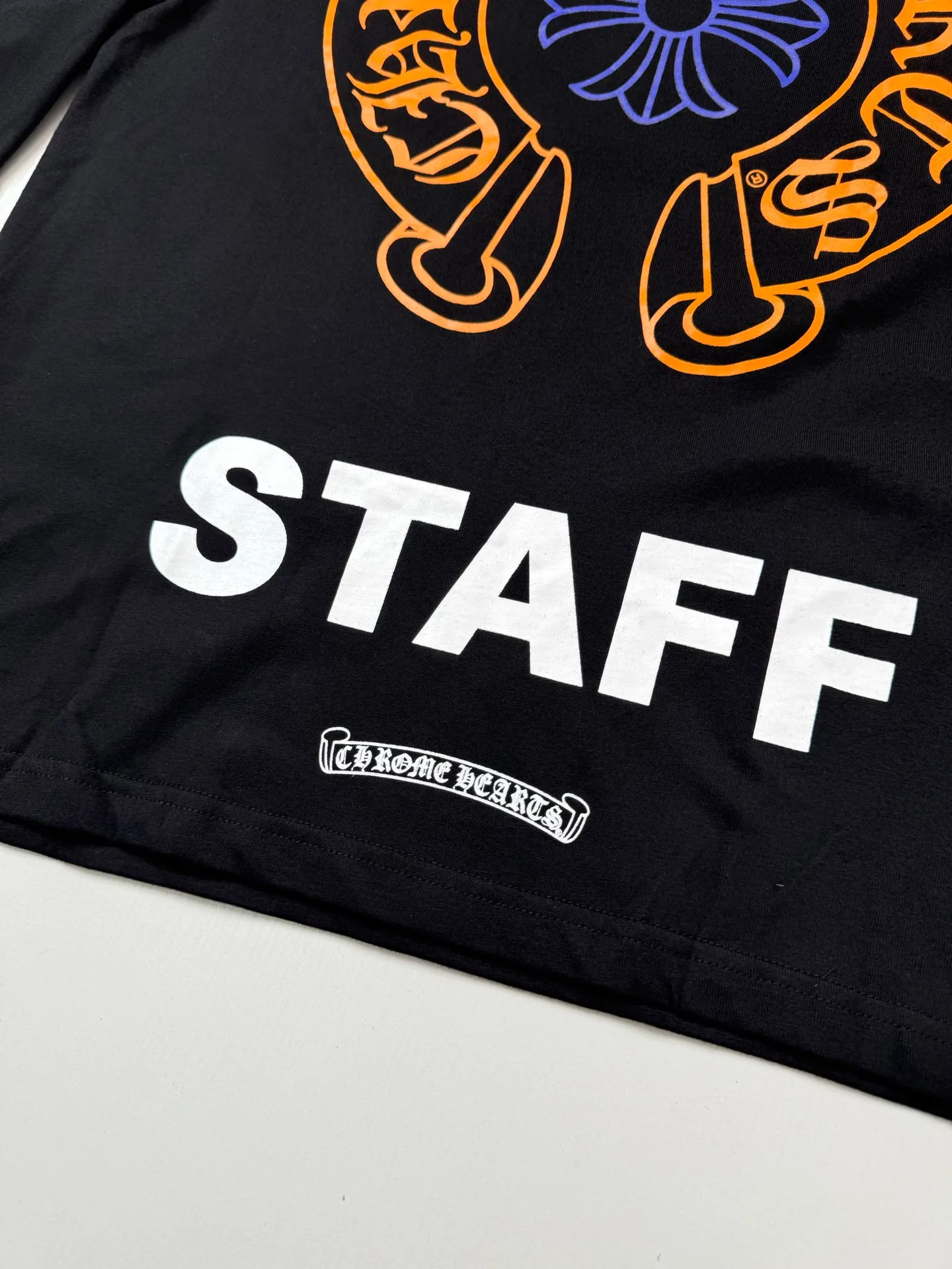 Chrome Heart STAFF ， 9 、 Royal Blue 、 STAFF ， ， ， Size：S/M/L/XL